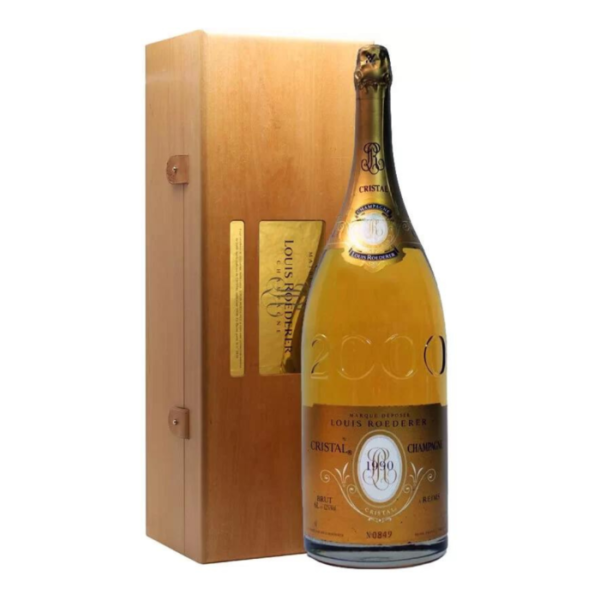 Champagne Cristal Brut Millenium Cuvée 1990