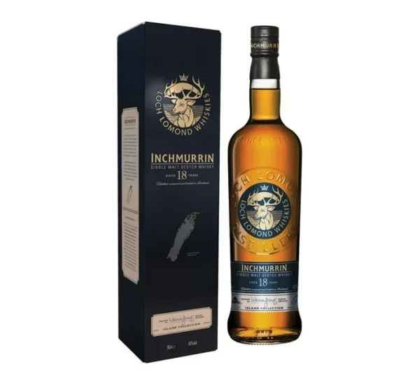 Inchmurrin Aged 18 Years Highland Single Malt Scotch Whisky (700ml)