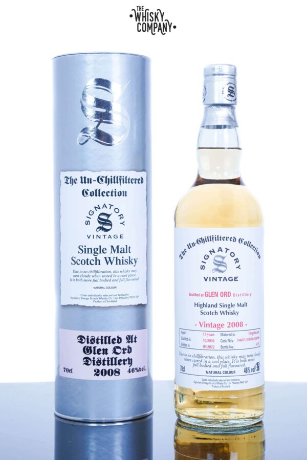 Glen Ord 2008 Aged 13 Years Single Malt Scotch Whisky – The Un-Chillfiltered Collection By Signatory Vintage (700ml)