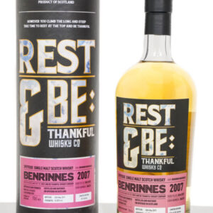 Benrinnes 2007Aged 17 Years Single Malt Scotch Whisky – Rest & Be Thankful (700ml)
