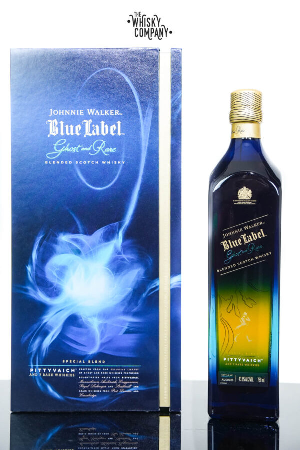 Johnnie Walker Blue Ghost And Rare Pittyvaich Blended Scotch Whisky 750ml 0004