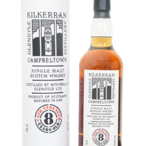 Kilkerran Aged 8 Years Cask Strength Campbeltown Single Malt Scotch Whisky – 2021 Release (700ml)