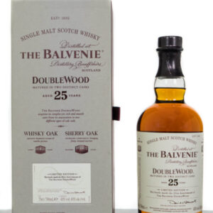 The Balvenie Aged 25 Years DoubleWood Speyside Single Malt Scotch Whisky (700ml)